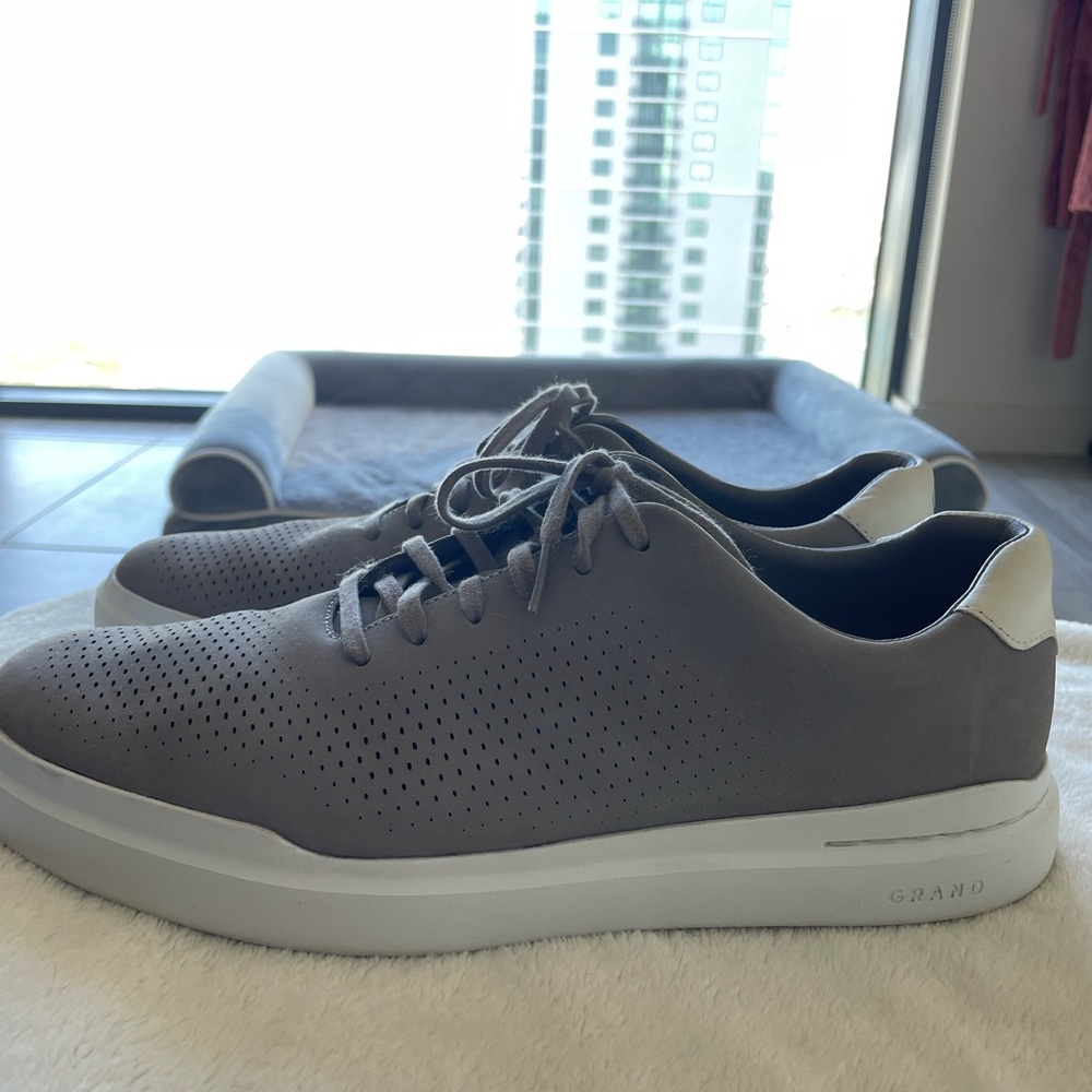 Gently used Men's GrandPrø Rally Laser Cut Sneakers